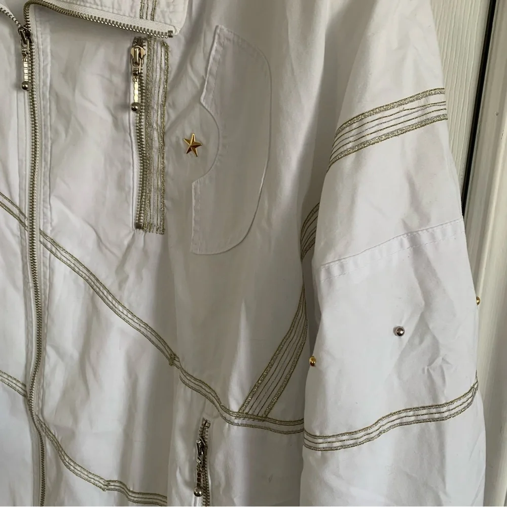 Vintage 80s Western Bomber Style Windbreaker Jacket - Picture 2 of 16